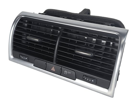 Thumbnail 1: 2015 AUDI Q7 (4L) CENTER DASH HEAT AIR AC HVAC VENT (Black)