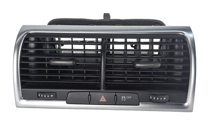 Thumbnail 2: 2015 AUDI Q7 (4L) CENTER DASH HEAT AIR AC HVAC VENT (Black)