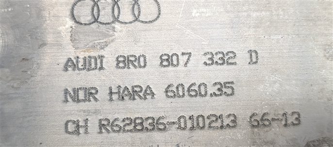Thumbnail 5: 09-17 AUDI Q5 SQ5 (B8) REAR BUMPER CRASH IMPACT REINCFORCEMENT BAR BRACKET SET/2