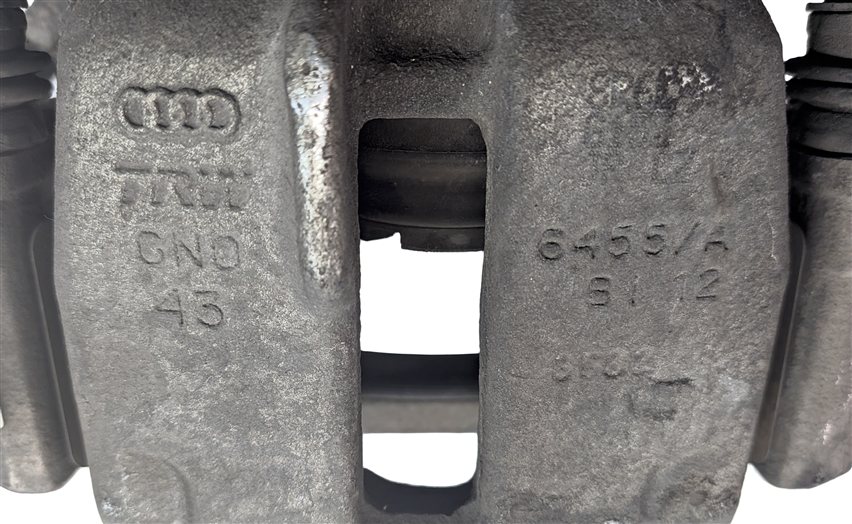 Thumbnail 6: 13-17 AUDI Q5 (B8 8R) REAR LEFT RIGHT BRAKE CALIPER ACTUATOR SET (12.99" ROTOR)