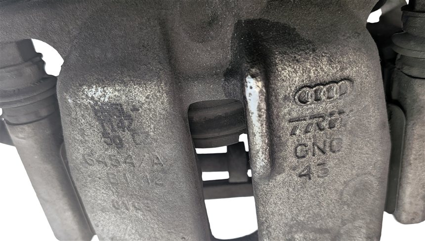 Thumbnail 8: 13-17 AUDI Q5 (B8 8R) REAR LEFT RIGHT BRAKE CALIPER ACTUATOR SET (12.99" ROTOR)