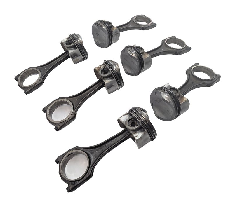 09-17 AUDI A6 A7 A8 Q5 Q7 S4 S6 Q5 TOUAREG 3.0L SUPERCHARGED ENGINE PISTON SET 6