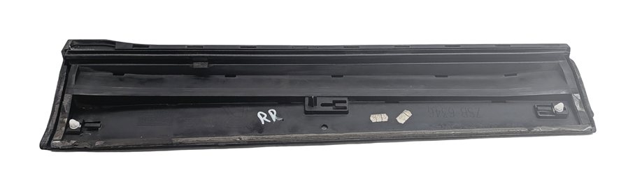 Thumbnail 3: 13-17 AUDI Q5 B8 8R REAR RIGHT DOOR EXTERIOR LOWER MOULDING RUNNER TRIM (Blue)