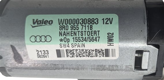 Thumbnail 6: 02-17 AUDI A3 A4 S4 SQ5 Q5 Q7 (B8 8R 4L) HATCH GATE TRUNK DOOR REAR WIPER MOTOR