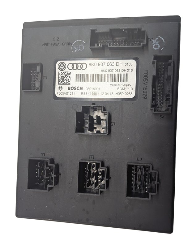 Thumbnail 13: 2013 AUDI Q5 (B8 8R) 2.0L CPMA TURBO ENGINE ECM BCM IMMOBILIZER MODULE KEY SET