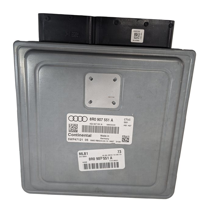 Thumbnail 20: 2013 AUDI Q5 (B8 8R) 2.0L CPMA TURBO ENGINE ECM BCM IMMOBILIZER MODULE KEY SET
