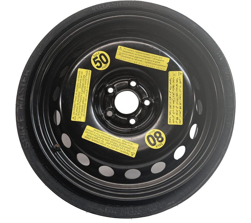 Thumbnail 2: 2009-2017 AUDI Q5 (B8 8R) 18x6 COLLAPSIBLE SPARE TIRE WHEEL RIM