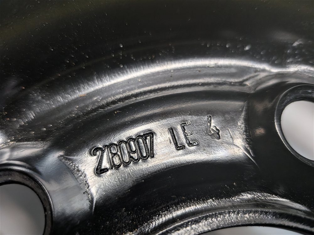 Thumbnail 5: 2009-2017 AUDI Q5 (B8 8R) 18x6 COLLAPSIBLE SPARE TIRE WHEEL RIM