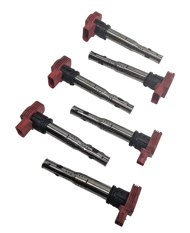 Thumbnail 3: 2005-2017 AUDI A4 S4 A5 S5 A6 S6 A7 A8 Q5 SQ5 Q7 R8 S8 IGNITION COIL SET 6