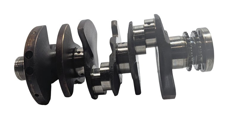 Thumbnail 2: 2013 AUDI Q5 (B8 8R) 3.0L SUPER (CTUC) ENGINE MOTOR CRANKSHAFT CRANK SHAFT