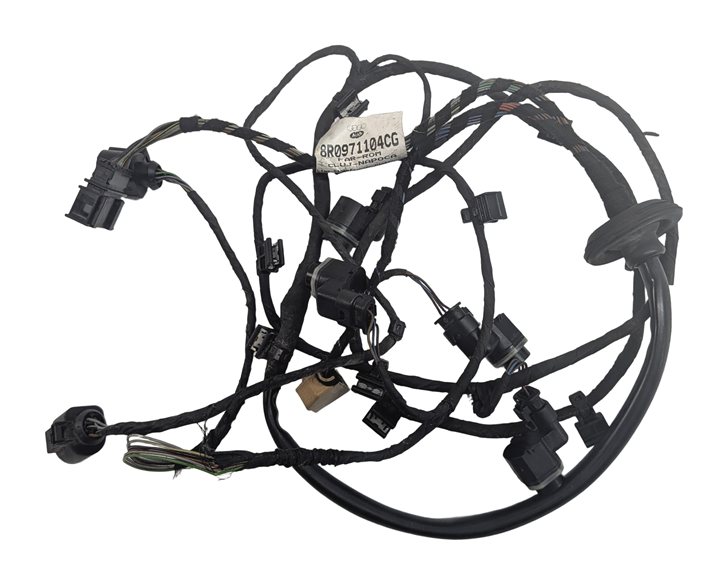 Thumbnail 3: 2013 AUDI Q5 (B8 8R) REAR BUMPER PARK ASSIST PDC SENSORS w/WIRE HARNESS (Blue)