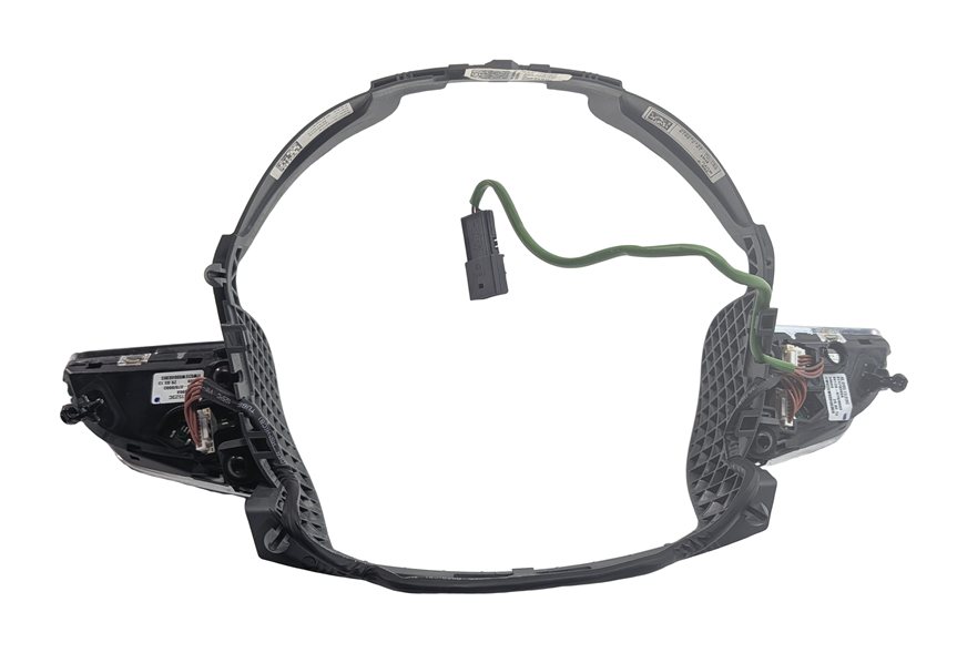 Thumbnail 4: 2013 AUDI Q5 (B8 8R) STEERING WHEEL MULTIFUNCTION SWITCH SET/2 w/TRIM (Grey)
