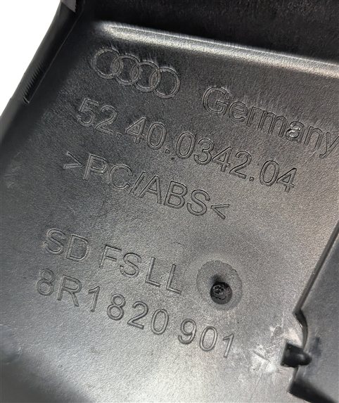Thumbnail 6: 2013 AUDI Q5 (B8 8R) FRONT LEFT DRIVER DASH HEAT AIR AC VENT (Black)