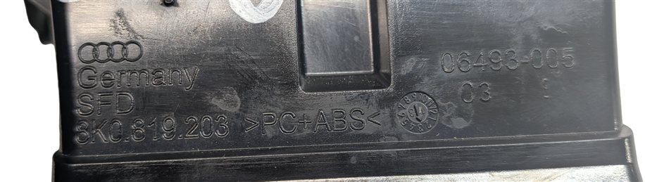 Thumbnail 6: 2013 AUDI Q5 (B8 8R) REAR CENTER DASH HEAT AIR AC VENT (Black)