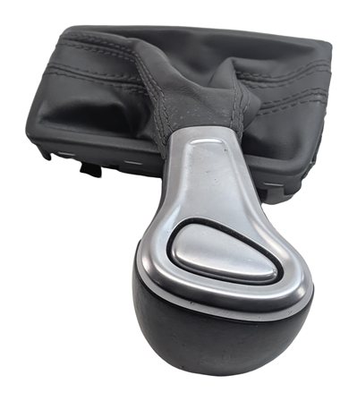 Thumbnail 3: 2013 AUDI Q5 (B8 8R) AUTOMATIC TRANSMISSION SHIFT KNOB w/BOOT BLACK LEATHER