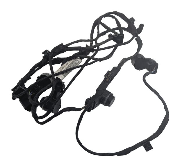 2013 AUDI Q5 (B8 8R) FRONT BUMPER PARK ASSIST PDC SENSORS w/WIRE HARNESS (Blue)