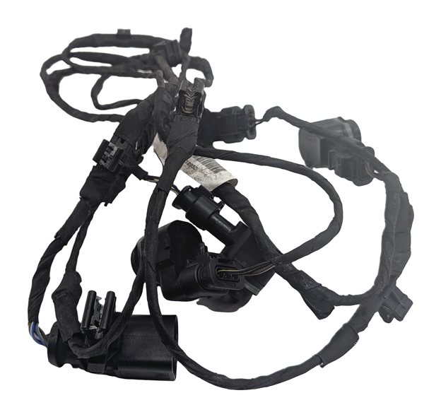 Thumbnail 3: 2013 AUDI Q5 (B8 8R) FRONT BUMPER PARK ASSIST PDC SENSORS w/WIRE HARNESS (Blue)