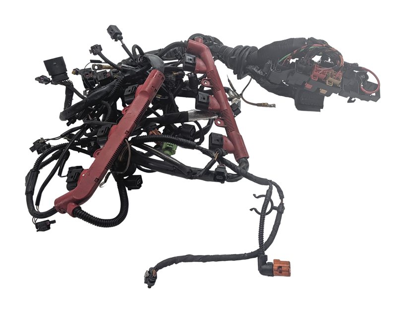 2013 AUDI Q5 (B8 8R) 3.0L SUPER (CTUC) ENGINE MOTOR WIRING WIRE HARNESS