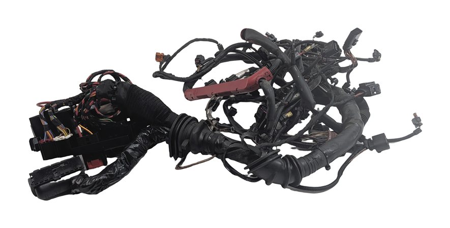 Thumbnail 3: 2013 AUDI Q5 (B8 8R) 3.0L SUPER (CTUC) ENGINE MOTOR WIRING WIRE HARNESS