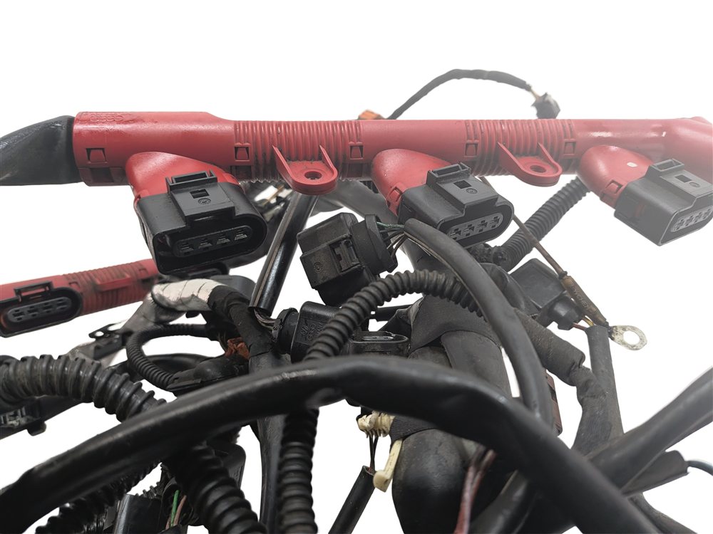 Thumbnail 5: 2013 AUDI Q5 (B8 8R) 3.0L SUPER (CTUC) ENGINE MOTOR WIRING WIRE HARNESS