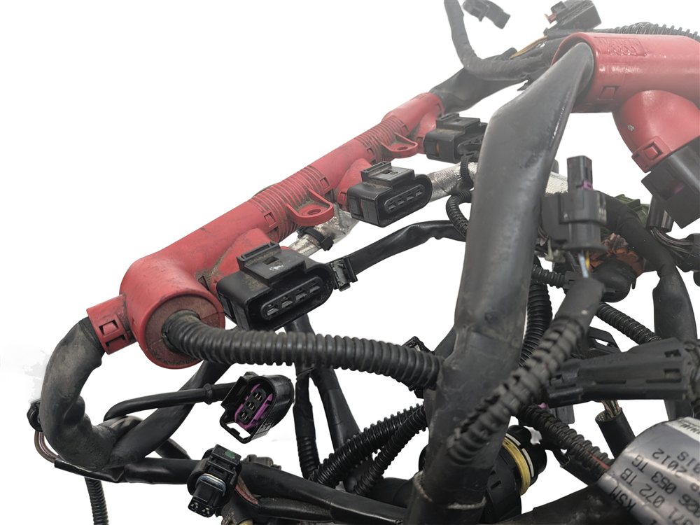 Thumbnail 6: 2013 AUDI Q5 (B8 8R) 3.0L SUPER (CTUC) ENGINE MOTOR WIRING WIRE HARNESS