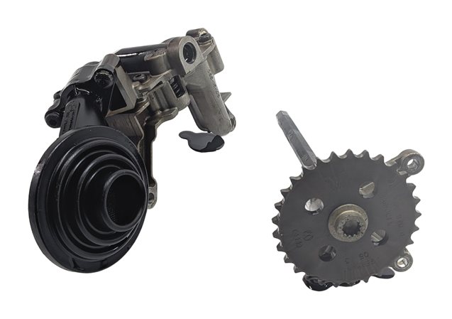 Thumbnail 2: 2013 AUDI Q5 (B8 8R) 3.0L SUPER (CTUC) ENGINE OIL PUMP w/DRIVE GEAR SPROCKET