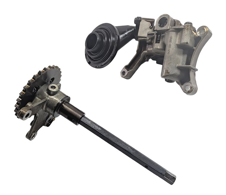 Thumbnail 4: 2013 AUDI Q5 (B8 8R) 3.0L SUPER (CTUC) ENGINE OIL PUMP w/DRIVE GEAR SPROCKET