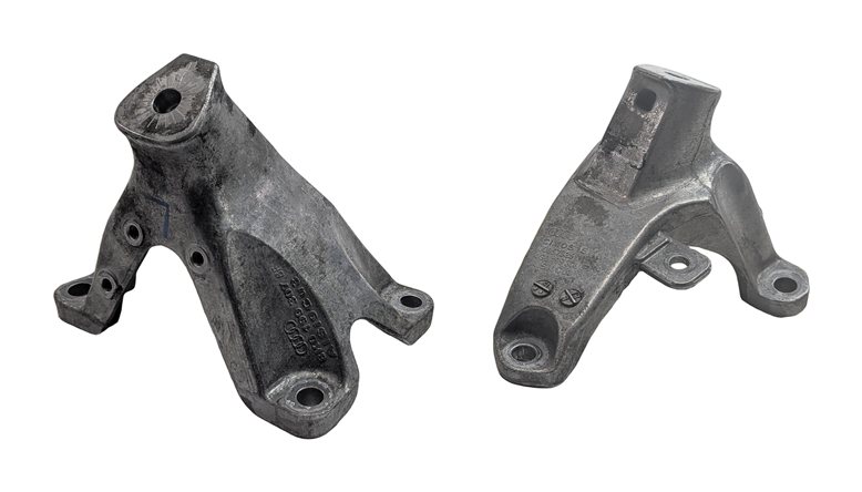 Thumbnail 4: 2013 AUDI Q5 (B8 8R) 3.0L SUPER (CTUC) ENGINE LEFT/RIGHT MOUNT BRACKET SET/2