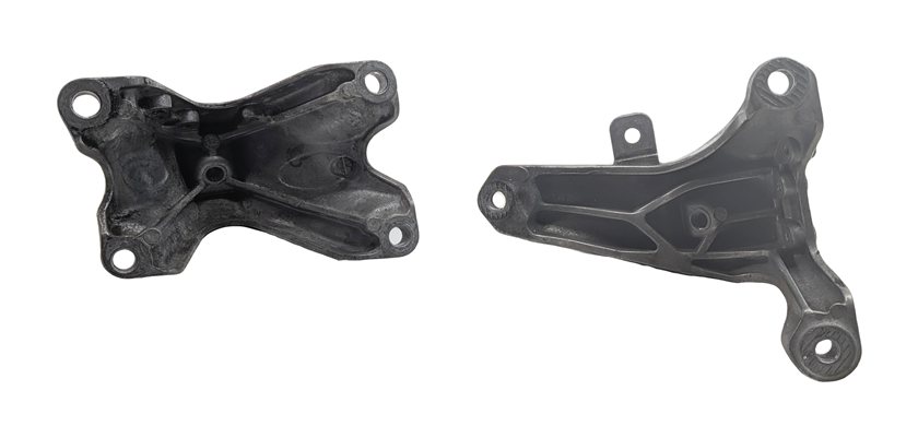 Thumbnail 5: 2013 AUDI Q5 (B8 8R) 3.0L SUPER (CTUC) ENGINE LEFT/RIGHT MOUNT BRACKET SET/2