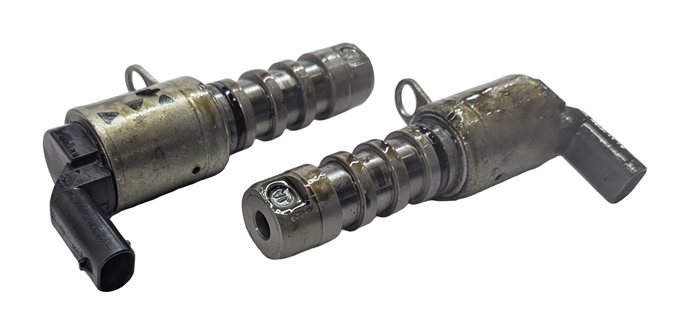 Thumbnail 3: 2013 AUDI Q5 (B8 8R) 3.0L SUPER (CTUC) ENGINE CAMSHAFT ADJUSTER SOLENOID SET/2