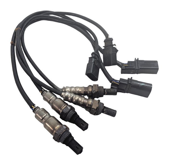 2013 AUDI Q5 (B8 8R) 3.0L SUPER (CTUC) ENGINE OXYGEN O2 LAMBDA SENSOR SET/4
