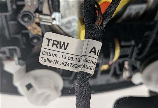 Thumbnail 8: 2013-2017 AUDI Q5 SQ5 (B8 8R) NON SPORT STEERING WHEEL AIRBAG AIR BAG