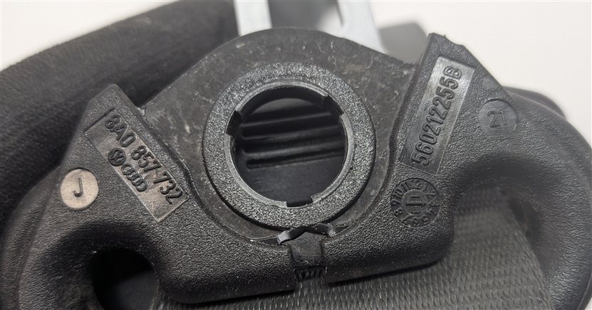 Thumbnail 8: 09-17 AUDI Q5 8R FRONT RIGHT PASSENGER SEAT SEATBELT RETRACTOR (Grey)