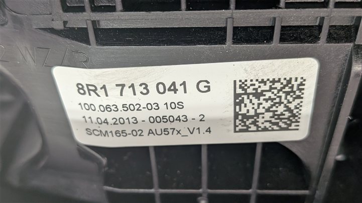 Thumbnail 6: 2013 AUDI Q5 (B8 8R) AUTOMATIC TRANSMISSION FLOOR SHIFTER GEAR SELECTOR ASSEMBLY