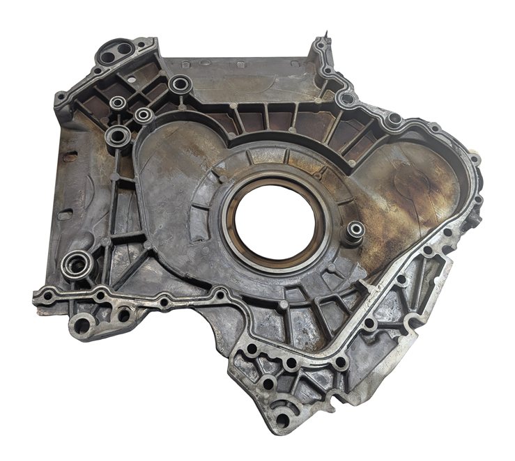 Thumbnail 4: 2013 AUDI Q5 (B8 8R) 3.0L SUPER (CTUC) ENGINE LOWER FRONT TIMING CHAIN COVER