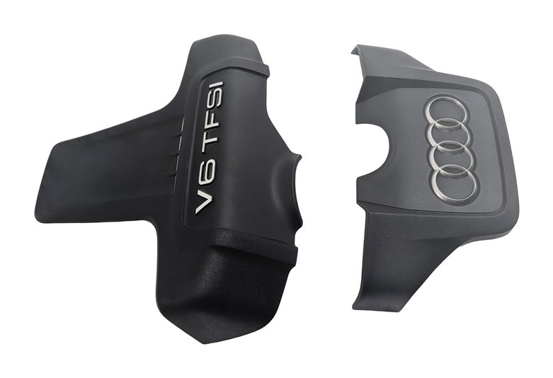 Thumbnail 2: 09-16 AUDI A6 A7 A8 Q5 Q7 S5 SQ5 3.0L SUPERCHARGED ENGINE COVER TRIM SET 2