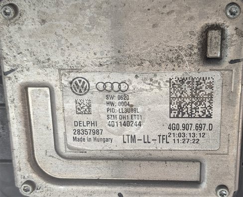 Thumbnail 14: 2013 AUDI Q5 (B8 8R) HID XENON HEADLIGHT BALLAST DRL CONTROL MODULE SET/5