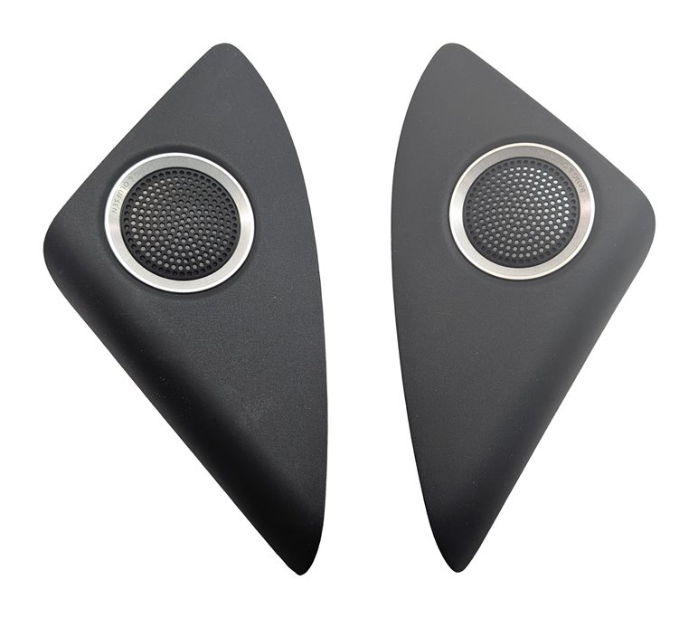 Thumbnail 2: 2013 AUDI Q5 (B8 8R) BANG & OLUFSEN B&O PREMIUM AUDIO SPEAKER GRILLE COVER SET/7
