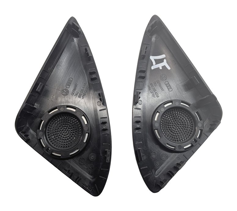 Thumbnail 3: 2013 AUDI Q5 (B8 8R) BANG & OLUFSEN B&O PREMIUM AUDIO SPEAKER GRILLE COVER SET/7