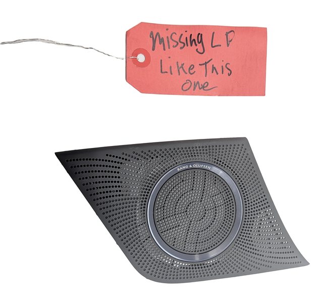 Thumbnail 8: 2013 AUDI Q5 (B8 8R) BANG & OLUFSEN B&O PREMIUM AUDIO SPEAKER GRILLE COVER SET/7