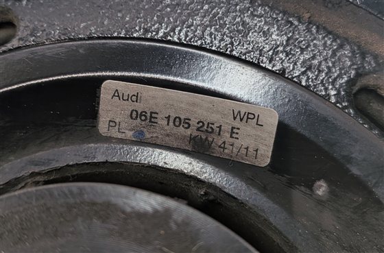 Thumbnail 5: 09-17 AUDI A6 A7 A8 Q5 Q7 S4 S5 (C7 D4 8R 4L B8 8T) 3.0L SUPER HARMONIC BALANCER