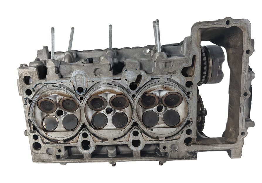 Thumbnail 11: 12-15 AUDI A6 A7 Q7 (C7 4G8 4L) 3.0L SUPERCHARGED ENGINE RIGHT CYLINDER HEAD