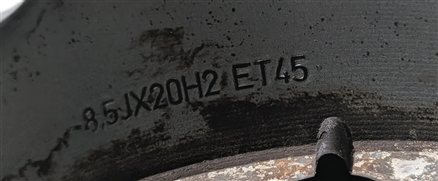 Thumbnail 16: 2012-2015 AUDI A6 (C7) 20x8.5 ALUMINUM ALLOY 10-SPOKE WHEEL RIM (45mm OFFSET)