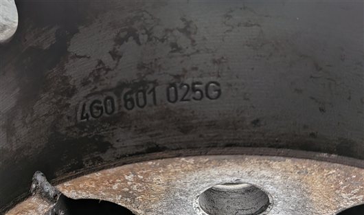 Thumbnail 14: 2012-2015 AUDI A6 (C7) 20x8.5 ALUMINUM ALLOY 10-SPOKE WHEEL RIM (45mm OFFSET)