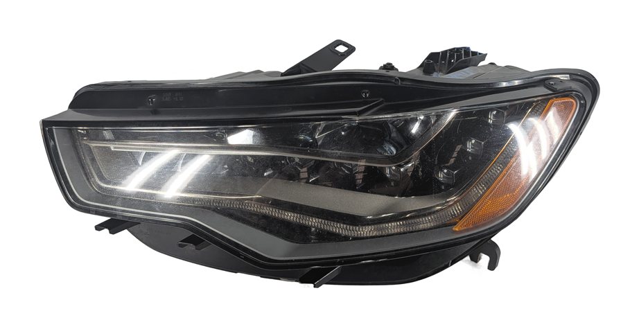 12-15 AUDI A6 S6 (C7 4G) LEFT DRIVER LED DRL HEADLIGHT LAMP ASSEMBLY OPT 8EY