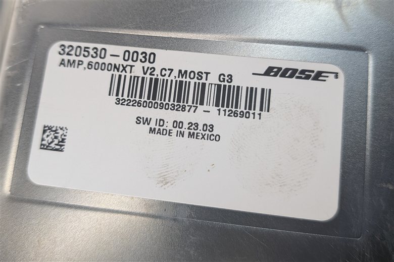 Thumbnail 8: 2012-2018 AUDI A6 A7 A8 S8 (C7 D4 4H 4G8) RADIO STEREO BOSE AUDIO AMP AMPLIFIER