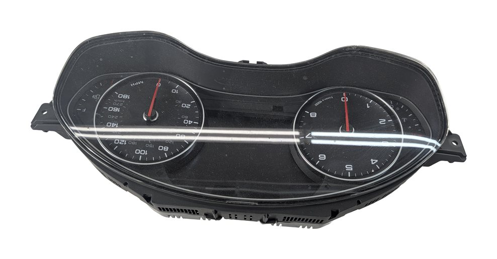 Thumbnail 6: 12-15 AUDI A6 A7 C7 4G MPH SPEEDOMETER CLUSTER ADAPTIVE CRUISE W/O NIGHT VISION