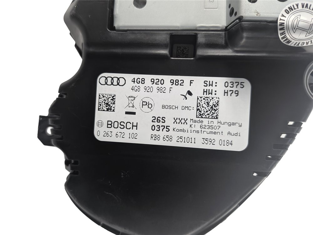 Thumbnail 9: 12-15 AUDI A6 A7 C7 4G MPH SPEEDOMETER CLUSTER ADAPTIVE CRUISE W/O NIGHT VISION
