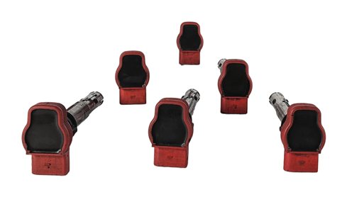 Thumbnail 2: 2005-2017 AUDI A4 S4 A5 S5 A6 S6 A7 A8 Q5 SQ5 Q7 R8 S8 IGNITION COIL SET 6