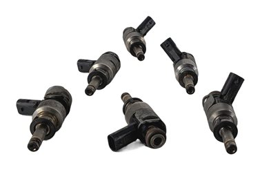 Thumbnail 2: 2011-2015 AUDI A6 A7 A8 Q5 Q7 S4 S5 (C7 D4 4L B8 8R 8T) 3.0L FUEL INJECTOR SET 6